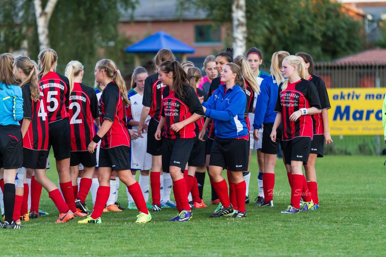 Bild 344 - B-Juniorinnen SG Wilstermarsch - SV Henstedt Ulzburg : Ergebnis: 5:1